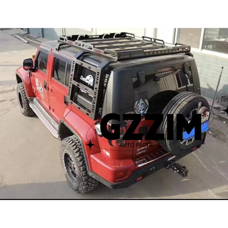 Roof Mount Car Accessories Aluminum Alloy Roof Rack For Jeep Wrangler JK JL