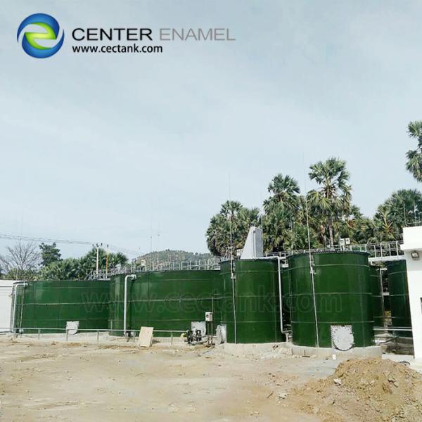 12mm Steel Plates Bolted Steel Tanks For Pig Farm Wastewater Projects