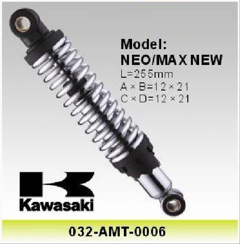 Kawasaki Neo  MAX NEW 032-AMT-0006 Motorcycle Rear Shock , Motor Shock Absorber