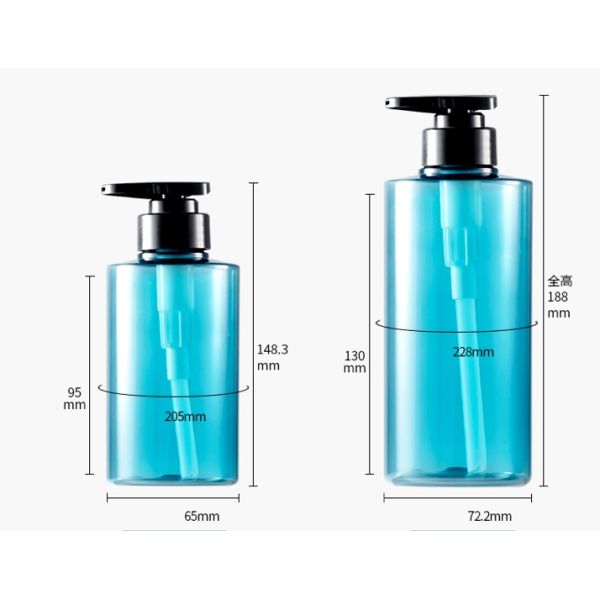 Screen Printing / Silk Printing Shampoo Hand Wash Body Lotion Plastic Bottle