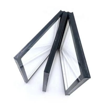 Energy Saving Hollow Structure Triple Glazing Toughened Shaped Glass for Curtain Wall