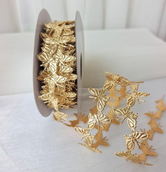 2cm*25y ruban de papillon à ultrasons pour emballage cadeau et accessoires de vêtements