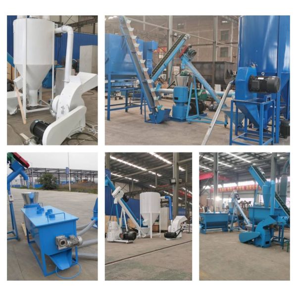 завод лепешки питания поголовья фермы создателя лепешки корма для животных 250-500kg/H