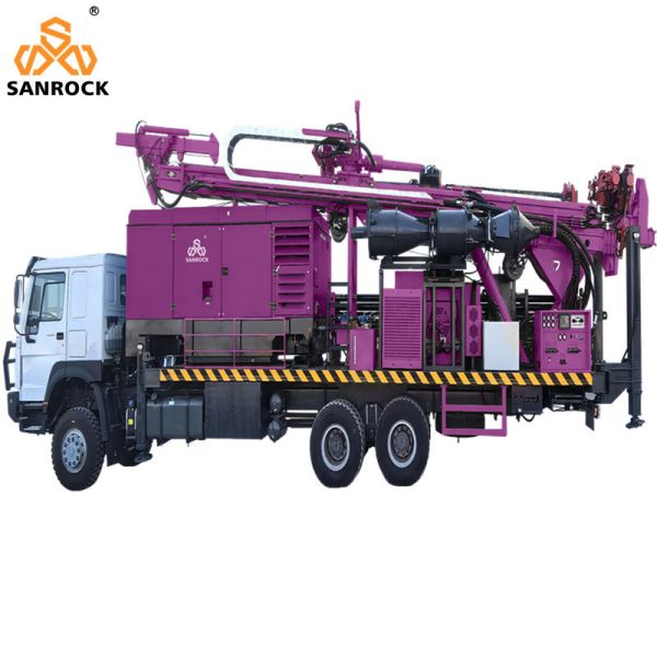 Reverse Circulation Drilling Rig 400m 500m 600m 1000m RC Drilling Machine Truck Mounted Drilling Rig