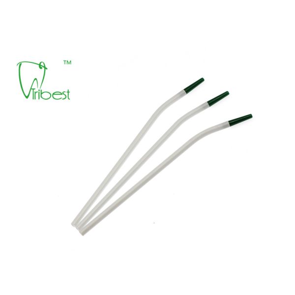Universal Disposable Dental Surgical Tip PVC Dental Suction Tip Blue Green