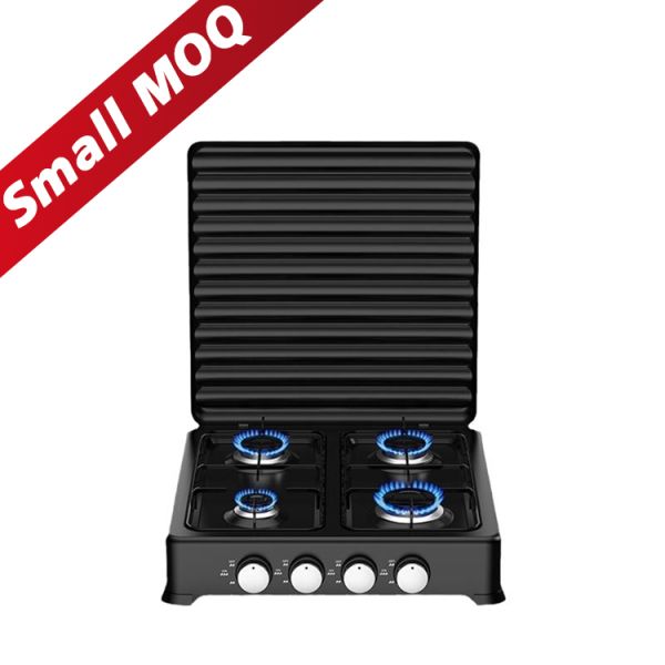 Household Cooking 4 Burner Camping Stove Supplier Professional Corrosion Resistant
