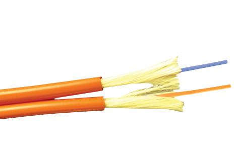 Duplex Zipcord Indoor Fiber Optic Cable 2 Core With PVC or LSZH Jacket