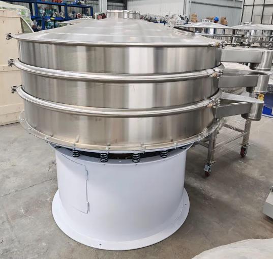 Machine de criblage vibratoire en acier inoxydable pour l'industrie alimentaire, chimique et pharmaceutique