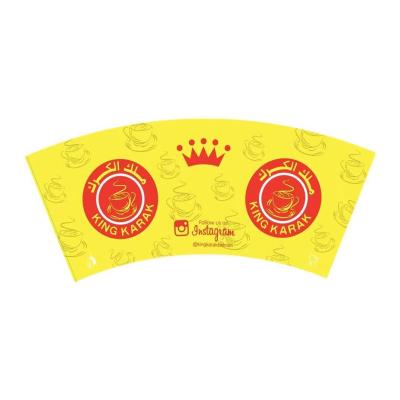 Espessura do fã 0.45mm-4mm do copo de papel da matéria prima do Virgin de C1S C2S