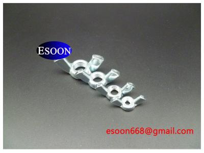 M8-1.5 DIN315 Wing Nut,Metric,Grade 8.8 Zinc Plating,Carbon Steel
