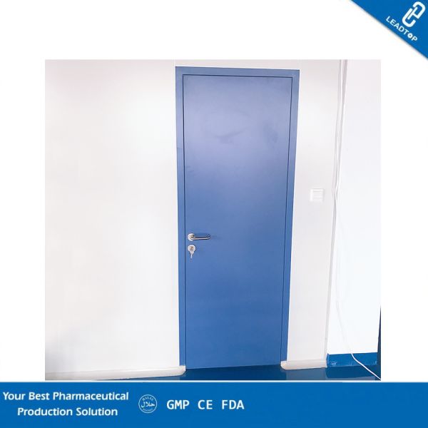 Single Sliding Steel Pharmaceutical Doors / GMP Doors Sealed Structure