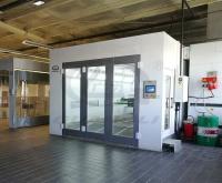 Versatile Auto Paint Booth 10um - 50um Coating Outdoor Spray Booth Switch Style