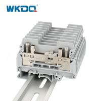 Bloque de terminales de la desconexión de la prueba del bloque de terminales 6mm2 de tornillo del carril del dinar de JERTK/S