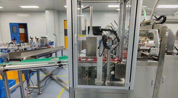 Automatic Bottled Skincare Cartoning Machine with Servo Feeding and Intelligent Detection System