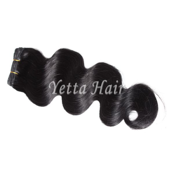 Healthy Full Cuticles Brazilian Remy Virgin Hair Extensions No Fiber No Synthetic
