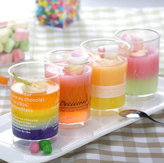 Professional manufacture 135ml PS plastic cups with any color