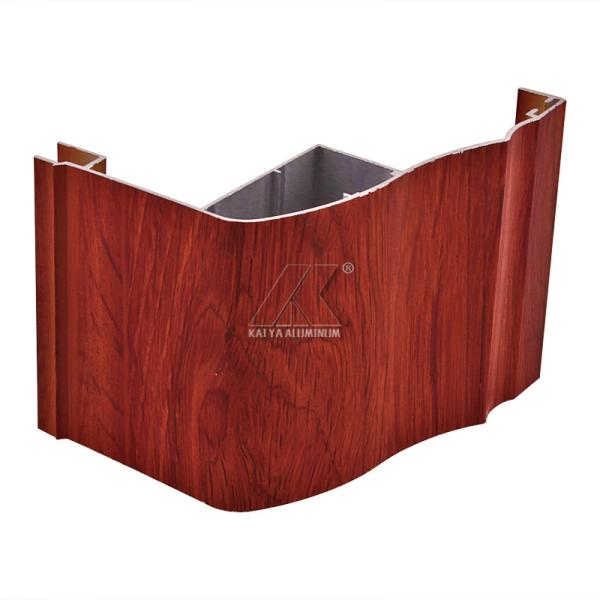 Office / Home Building Material Aluminium Wardrobe Profiles Custom Size