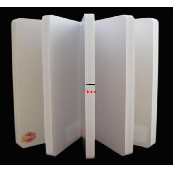 White 1220*2440mm 10mm Pvc Foam Board With Excellent Insulation And Weather Resistance