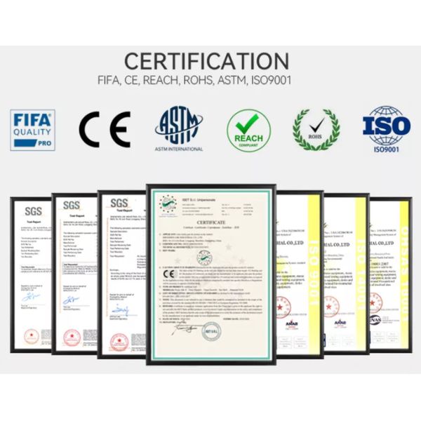 40mm Colorful Rainbow Artificial Grass Turf For Kindergarten Kids Playground 100 * 200cm