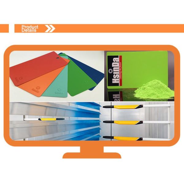 Покрытие порошка главного лоска Тхэрмосет, покрытие порошка сопротивления масла гибридное