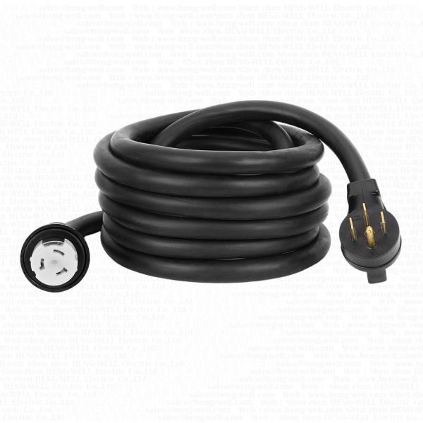L14-30P Nema SS2-50R 3*6 + 1*8 AWG Cordon d'adaptateur 4C pour générateur d'énergie de véhicule de plaisance 50A Matériau en caoutchouc nominal pour l'instrumentation