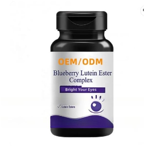 Customized OEM Blueberry Lutein zeaxanthin Esters capsule Relieve Eye Fatigue
