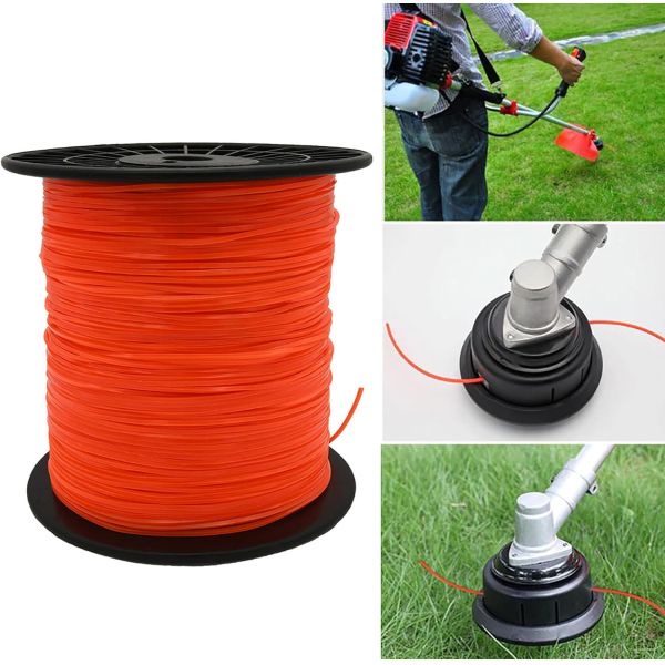 Nylon Thread Brush Cutter Line Nylon Grass Trimmer Line