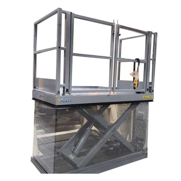 1200pcs/Year Weight Level Carrying Capacity Ce Hydraulic Mini Scissor Lift with Handrail