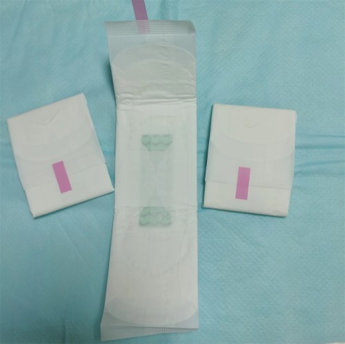 Non Toxic 330mm 360mm 430mm Cotton Sanitary Napkin
