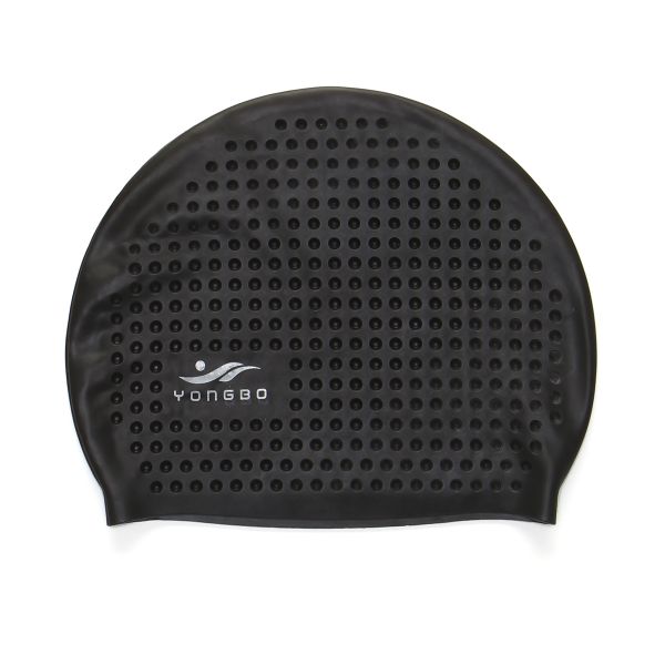 Copozz Silicone Waterproof Men Women Swimming Swimming Cap for Long Hair Hat Cover Ear Bone Pool