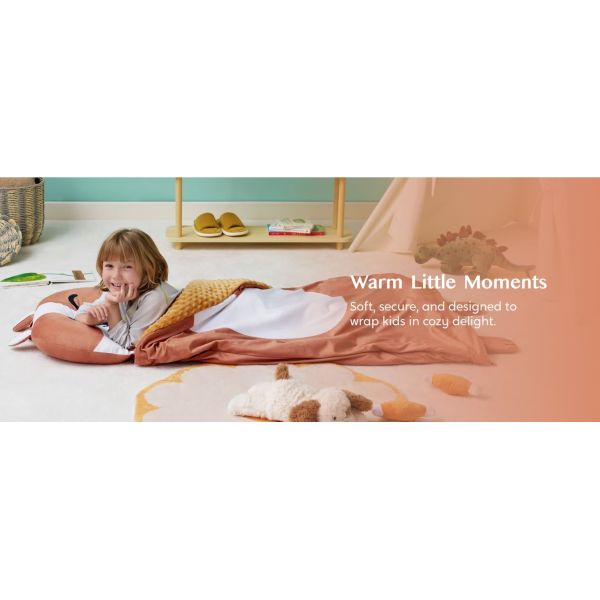Brown Dog Toddler Nap Mat with Pillow & Blanket 60
