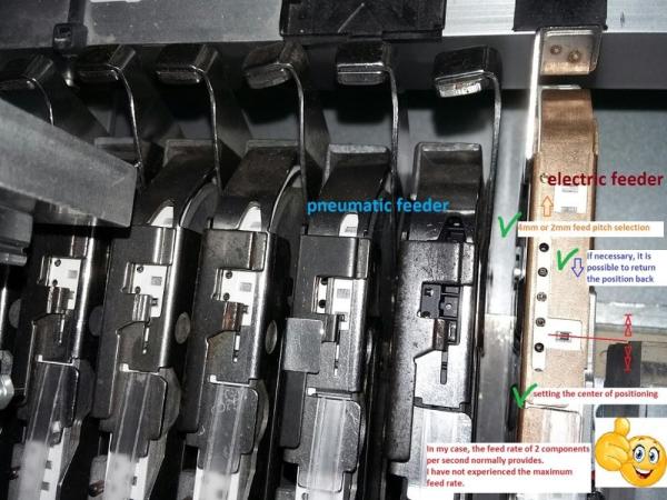 Yamaha Electric Feeder 8/12/16/24mm for DIY Pick and Place Machine, Charmhigh SMT Machine