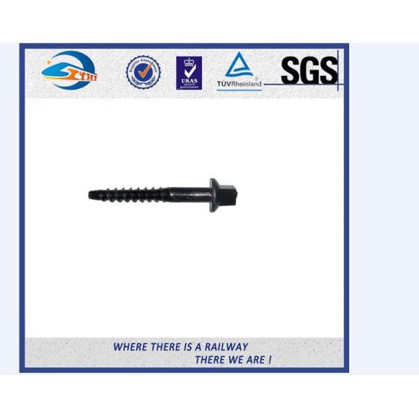 Attaches ferroviaires de rail de vis de dormeurs d'acier inoxydable de SS303 SS304 SS316