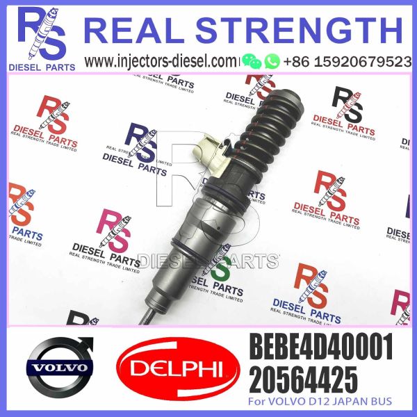 Diesel Engine 4 PINS Fuel Injector 20564425 BEBE4D10001 BEBE4D29001 BEBE4D40001 for V-O-L-V D12 JAPAN BUS