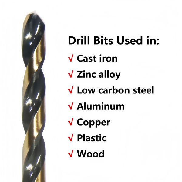 ANSI M35 HSS Drill Bit Fully Ground Rod Metal Precision For Drilling