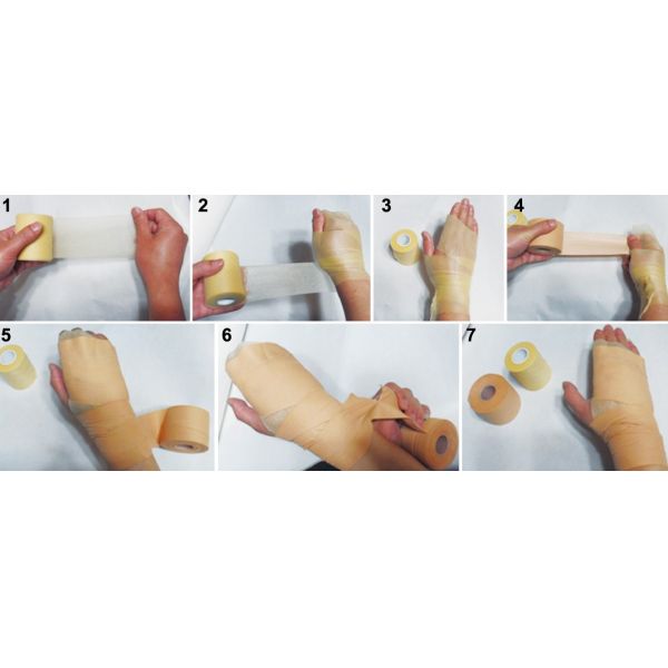 Sports Tape Cotton Elastic Sports Bandage Muscle Tape High Elastic Bandage