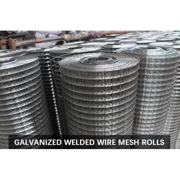 Green PVC Plastic Coated Welded Steel Wire Mesh Electric Welding Mesh
