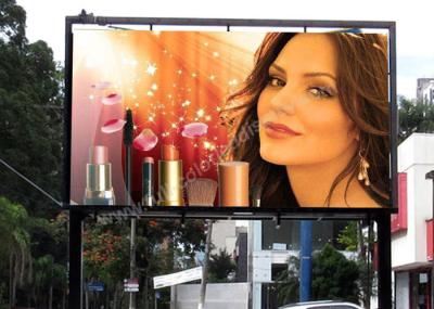 IP65 Waterproof Led Display P8 , Led Panel Display With Die Casting / Iron Cabinet