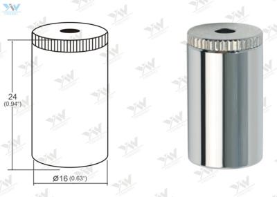 Chrome Color Ceiling Cable Hanging System Φ 16 mm Ceiling Fixed Attachment