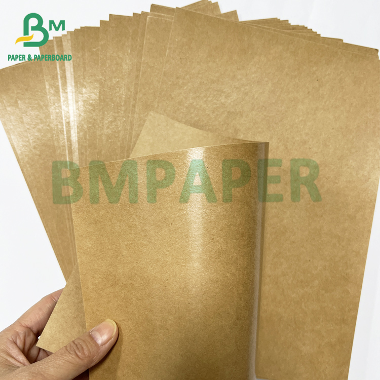 Неизбеленная нефтяная упаковочная коробка для закусок с покрытием PE Kraft Liner Board