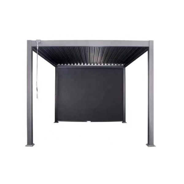 Aluminum Frame PERGOLA 3x4m Luxury Modern Outdoor Waterproof Roof Metal Garden Pergola