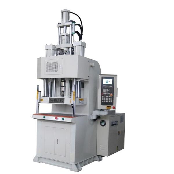 C-Type 55 Ton Vertical Plastic Injection Molding Machine Making Conector