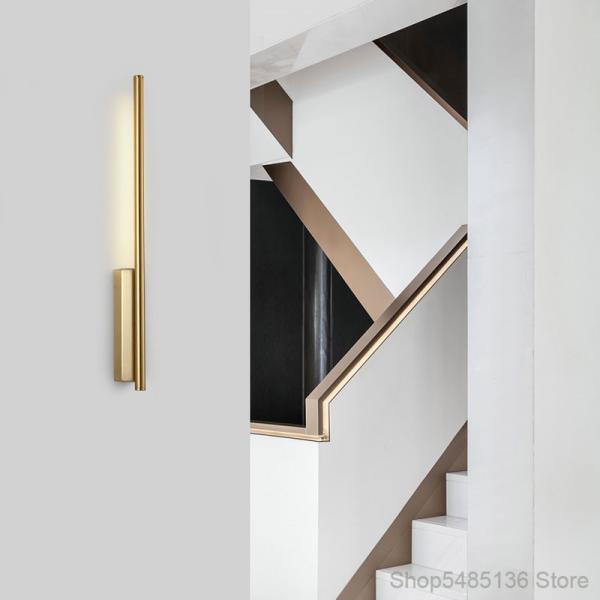 Golden Bedroom Bedside Wall Light Bathroom Mirror Front Lamp Link LED Reading Wall Sconce(WH-OR-225)