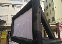 A grande tela de filme inflável preto e branco personalizou o tamanho/material