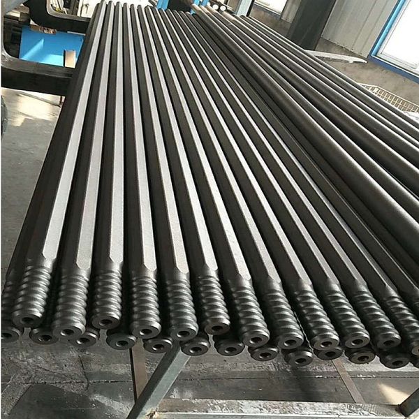 Customized Thread Drill Rod  Speed Extension Drill Rod  GT60 T51 T45 T38 Drill Pipe