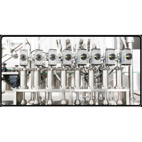 veterinaría que empaqueta el acero inoxidable de la máquina de rellenar 304 líquidos rotatorios