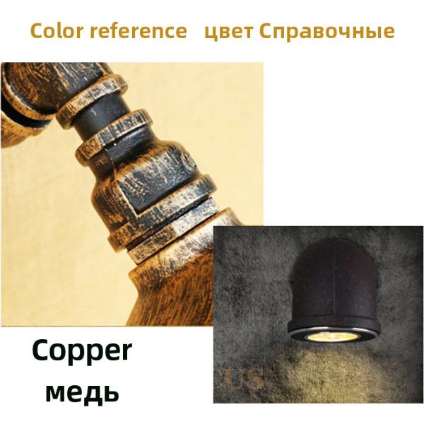 Loft retro lamps living room bar club pub study Restaurant dining room Porch cafe wall lamps（WH-VR-25）