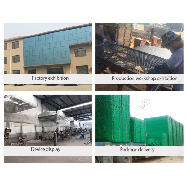 Движение дорога Стальной барьер оцинкованный колючей проволоки ограждения с порошкообразным покрытием защиты