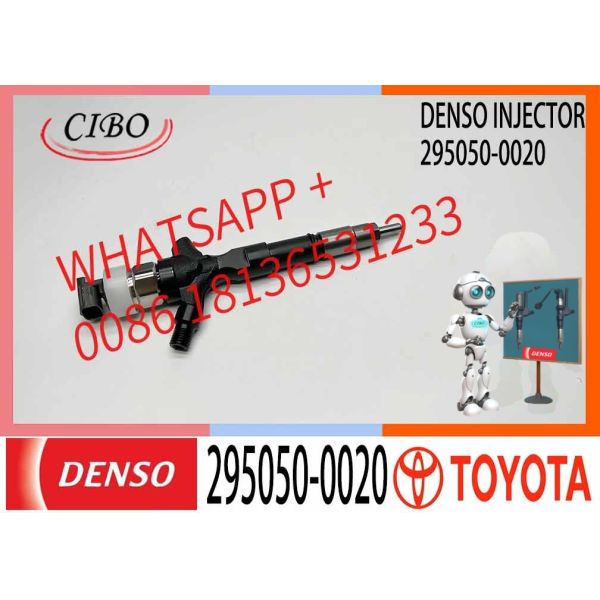 Inyector de combustible nuevo 23670-30190 23670-39196 295050-0020 295050-0100 Para el Toyota Land Cruiser Prado Fortuner Dyna 2001-2010
