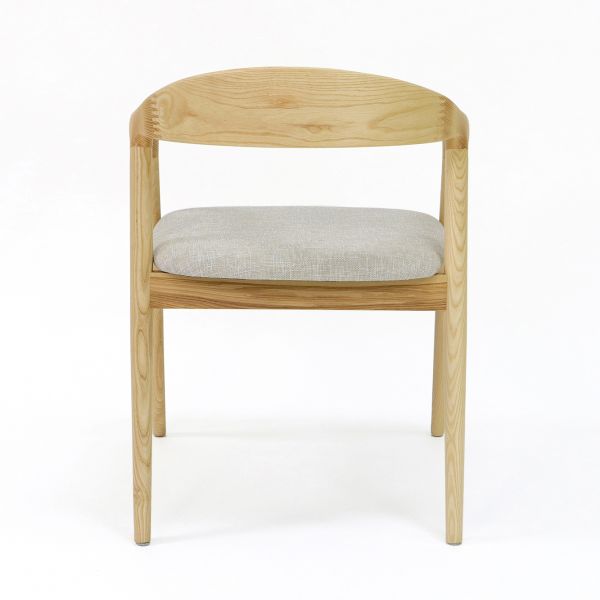 Home Furniture General Solid Wood Dining Chair with Customization in Walnut/Natural/Black at Reasonable